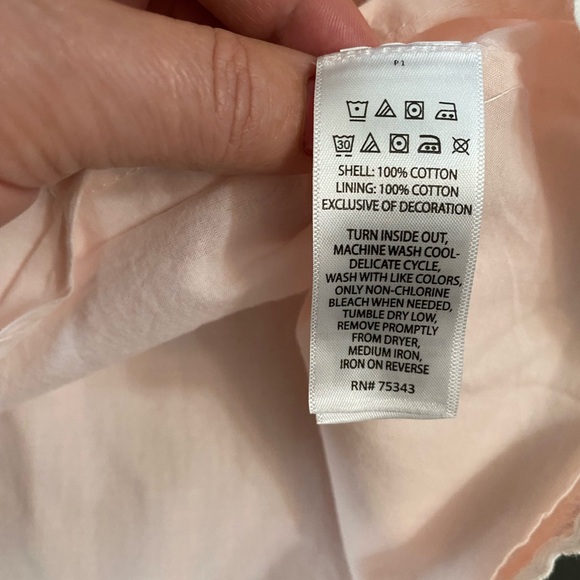 SAVANNAH Girls Spring Dress Pink Size 6 Easter Bunny Embroidered + Bunny Bag - Picture 11 of 14